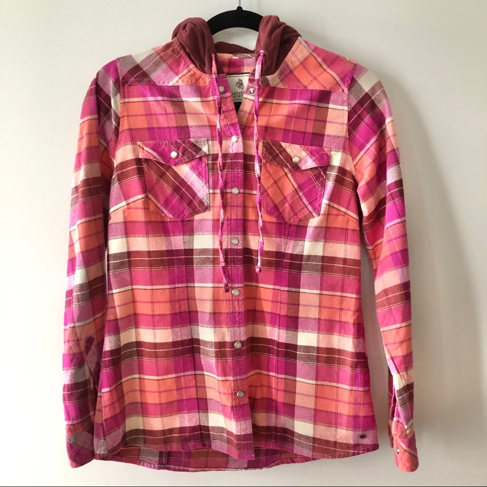 Legendary Whitetails Flannel Hoodie - Size Small